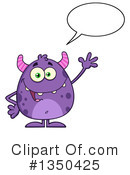 Monster Clipart #1350425 by Hit Toon