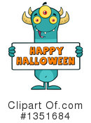 Monster Clipart #1351684 by Hit Toon