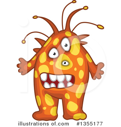Royalty-Free (RF) Monster Clipart Illustration by Vector Tradition SM - Stock Sample #1355177