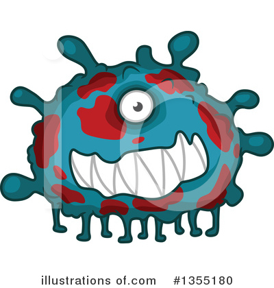 Royalty-Free (RF) Monster Clipart Illustration by Vector Tradition SM - Stock Sample #1355180