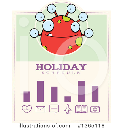 Royalty-Free (RF) Monster Clipart Illustration by Cory Thoman - Stock Sample #1365118