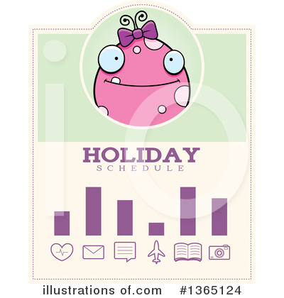 Royalty-Free (RF) Monster Clipart Illustration by Cory Thoman - Stock Sample #1365124