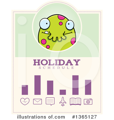 Royalty-Free (RF) Monster Clipart Illustration by Cory Thoman - Stock Sample #1365127