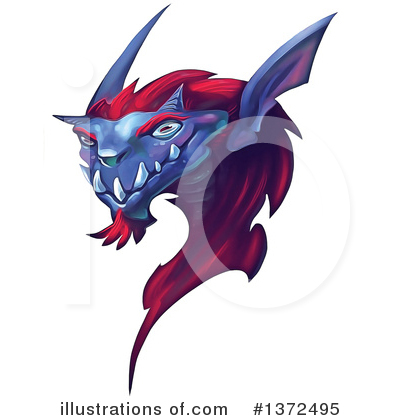 Royalty-Free (RF) Monster Clipart Illustration by Tonis Pan - Stock Sample #1372495