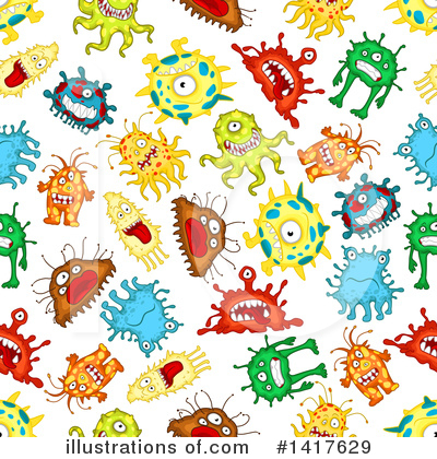 Royalty-Free (RF) Monster Clipart Illustration by Vector Tradition SM - Stock Sample #1417629
