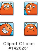 Monster Clipart #1428261 by Cory Thoman