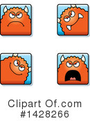 Monster Clipart #1428266 by Cory Thoman