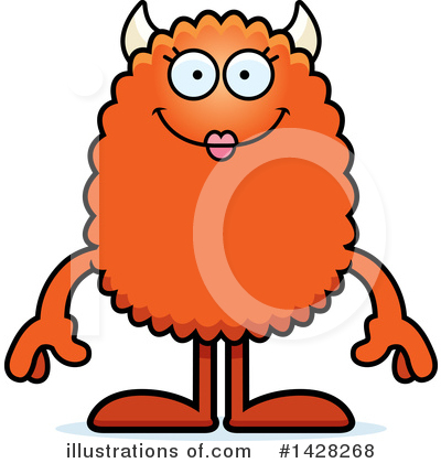 Female Monster Clipart #1428268 by Cory Thoman