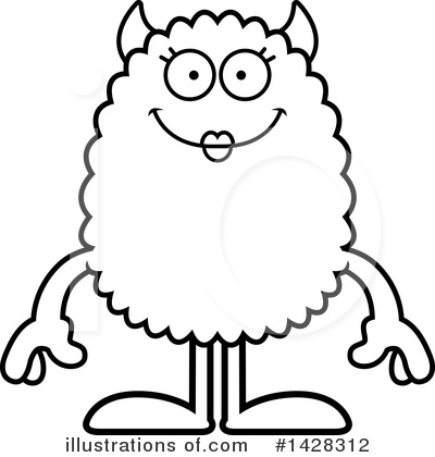 Royalty-Free (RF) Monster Clipart Illustration by Cory Thoman - Stock Sample #1428312