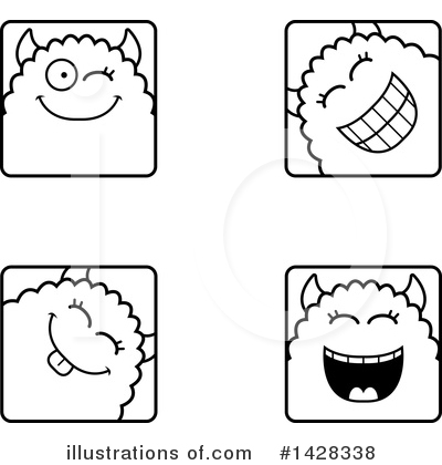 Royalty-Free (RF) Monster Clipart Illustration by Cory Thoman - Stock Sample #1428338
