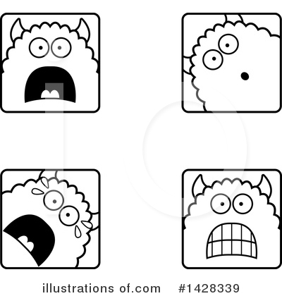 Royalty-Free (RF) Monster Clipart Illustration by Cory Thoman - Stock Sample #1428339
