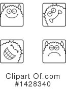 Monster Clipart #1428340 by Cory Thoman