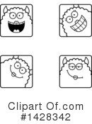 Monster Clipart #1428342 by Cory Thoman