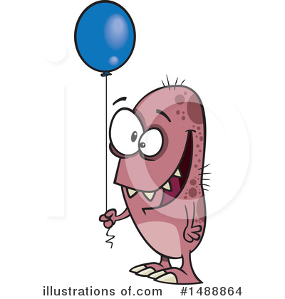 Royalty-Free (RF) Monster Clipart Illustration by toonaday - Stock Sample #1488864