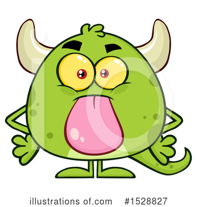Royalty-Free (RF) Monster Clipart Illustration by Hit Toon - Stock Sample #1528827