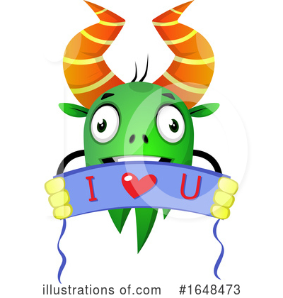 Royalty-Free (RF) Monster Clipart Illustration by Morphart Creations - Stock Sample #1648473