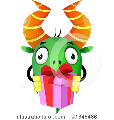 Royalty-Free (RF) Monster Clipart Illustration by Morphart Creations - Stock Sample #1648486