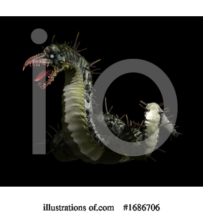 Royalty-Free (RF) Monster Clipart Illustration by Leo Blanchette - Stock Sample #1686706