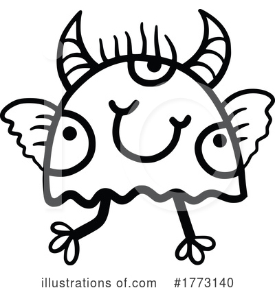 Royalty-Free (RF) Monster Clipart Illustration by Prawny - Stock Sample #1773140