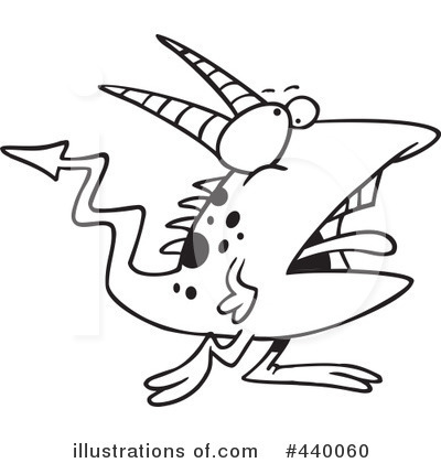 Royalty-Free (RF) Monster Clipart Illustration by toonaday - Stock Sample #440060