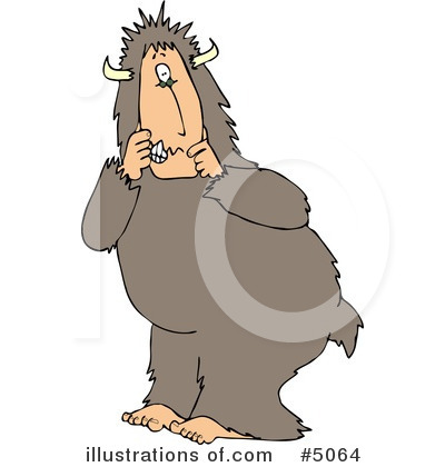 Sasquatch Clipart #5064 by djart