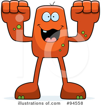 Royalty-Free (RF) Monster Clipart Illustration by Cory Thoman - Stock Sample #94558