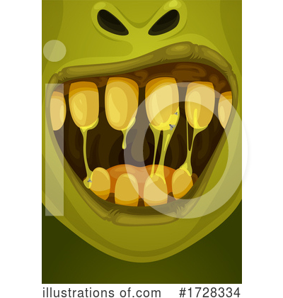 Royalty-Free (RF) Monster Mouth Clipart Illustration by Vector Tradition SM - Stock Sample #1728334