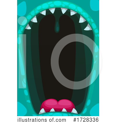Royalty-Free (RF) Monster Mouth Clipart Illustration by Vector Tradition SM - Stock Sample #1728336