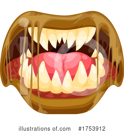 Royalty-Free (RF) Monster Mouth Clipart Illustration by Vector Tradition SM - Stock Sample #1753912