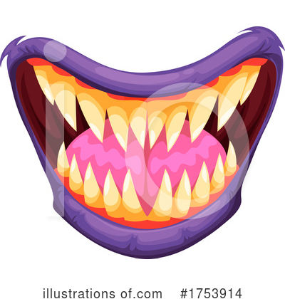 Royalty-Free (RF) Monster Mouth Clipart Illustration by Vector Tradition SM - Stock Sample #1753914
