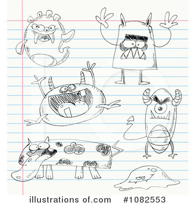 Royalty-Free (RF) Monsters Clipart Illustration by yayayoyo - Stock Sample #1082553