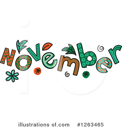 Royalty-Free (RF) Month Clipart Illustration by Prawny - Stock Sample #1263465