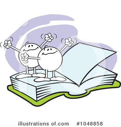 Books Clipart #1048858 by Johnny Sajem