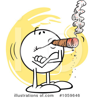 Smoking Clipart #1059646 by Johnny Sajem