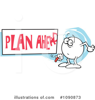 Planning Clipart #1090873 by Johnny Sajem