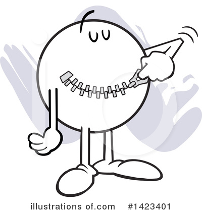 Royalty-Free (RF) Moodie Character Clipart Illustration by Johnny Sajem - Stock Sample #1423401