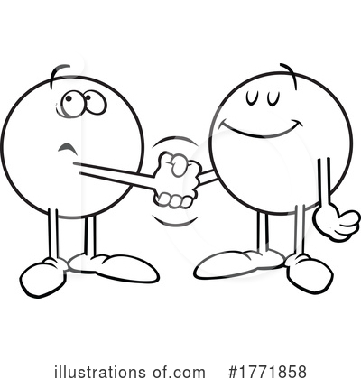 Handshake Clipart #1771858 by Johnny Sajem