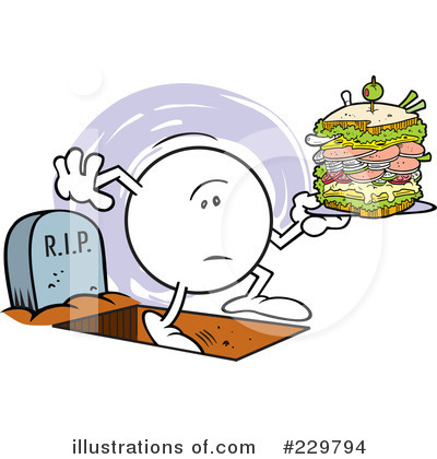 Sandwich Clipart #229794 by Johnny Sajem