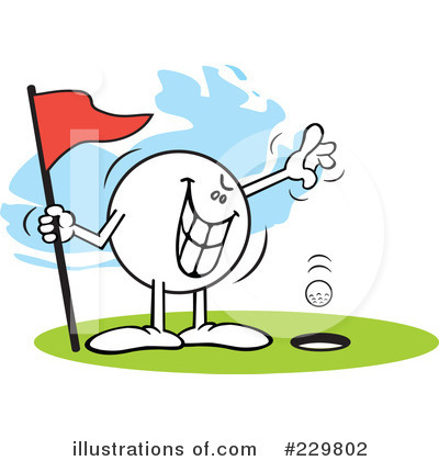 Golf Clipart #229802 by Johnny Sajem