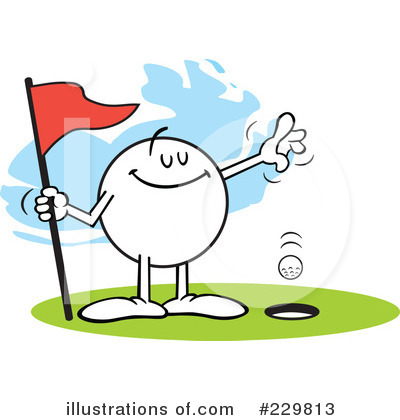 Golf Clipart #229813 by Johnny Sajem