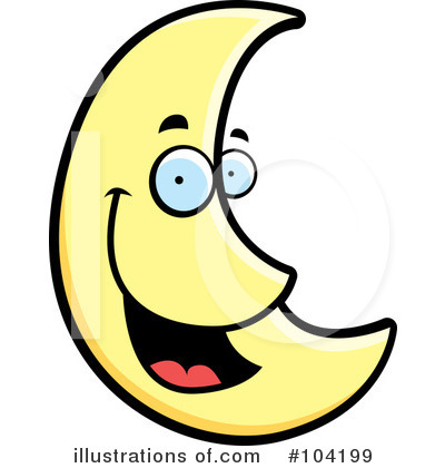 Moon Clipart #104199 by Cory Thoman