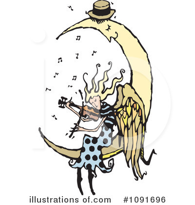 Angel Clipart #1091696 by Steve Klinkel