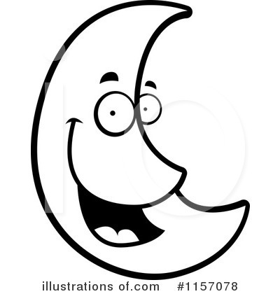 Moon Clipart #1157078 by Cory Thoman