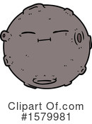 Moon Clipart #1579981 by lineartestpilot