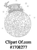 Moon Clipart #1708277 by Alex Bannykh