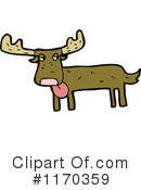 Moose Clipart #1170359 by lineartestpilot