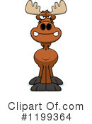 Moose Clipart #1199364 by Cory Thoman