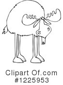 Moose Clipart #1225953 by djart