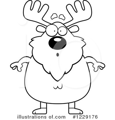 Royalty-Free (RF) Moose Clipart Illustration by Cory Thoman - Stock Sample #1229176