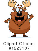 Moose Clipart #1229187 by Cory Thoman